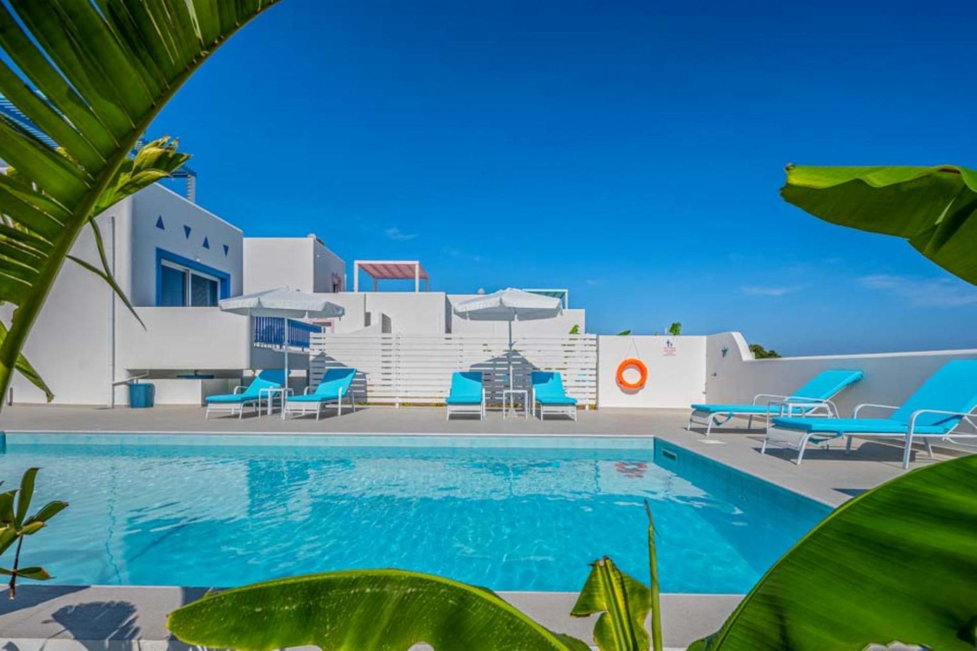 Xenos Villa 6 With A Private Pool Near The Sea Tigaki Esterno foto